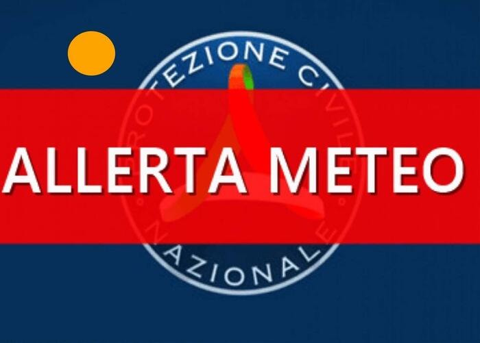 Immagine: Allerta Meteo arancione