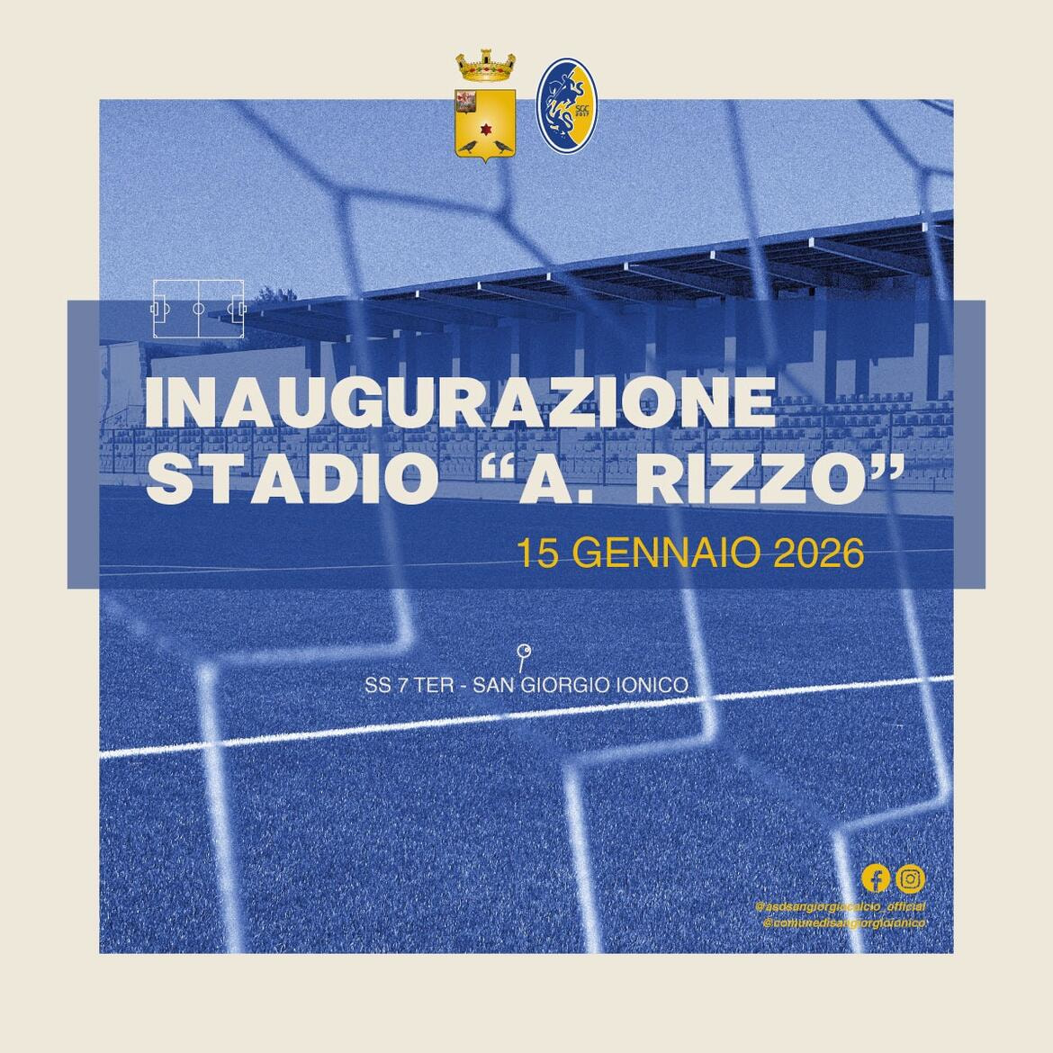 Immagine: Inaugurazione stadio "A. Rizzo"