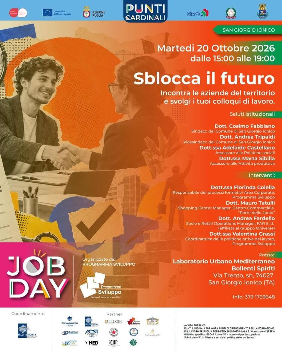 Immagine: job day