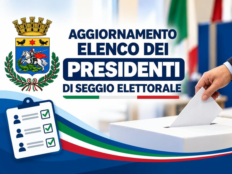 Aggiornamento elenco dei Presidenti di seggio elettorale