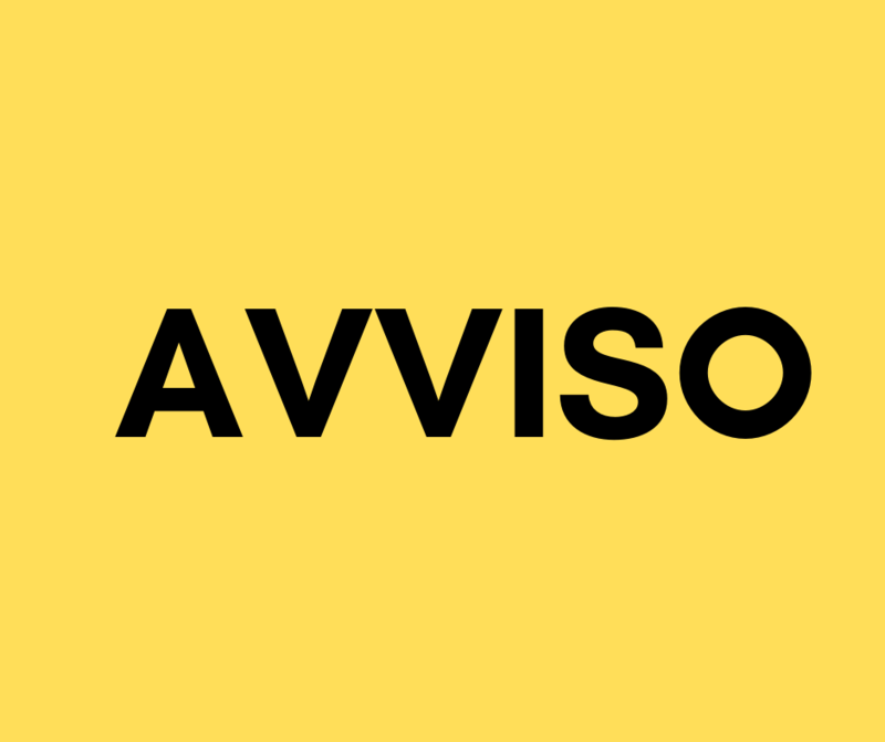Immagine: avviso