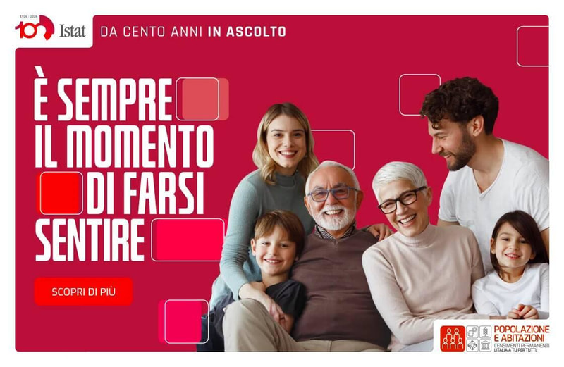 Avvio Censimento permanente della Popolazione 2026
