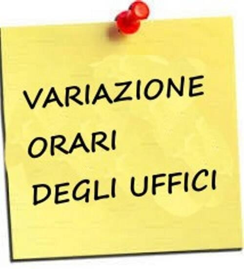 Immagine: chiusura pomeridiana