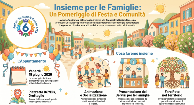 Insieme per le Famiglie: Un pomeriggio di festa e comunità