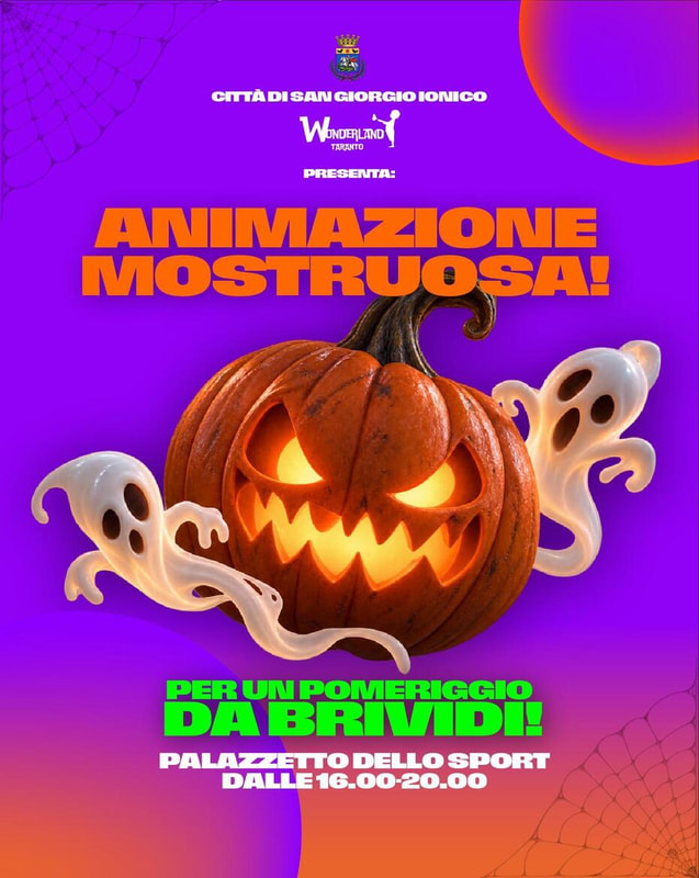 Halloween a San Giorgio Ionico: arriva “Animazione Mostruosa! – Per un pomeriggio da brividi”