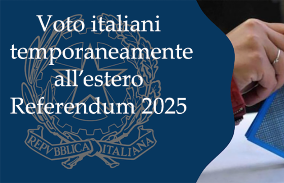 Immagine: Referendum elettori temporaneamente all'estero